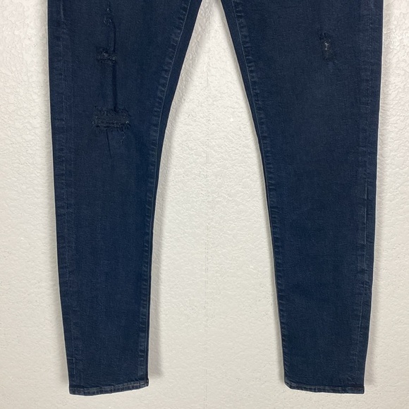 Agolde dark wash skinny jeans - Picture 4 of 8